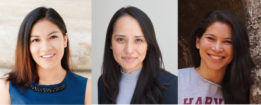 Headshot of Martha Ordonez, Silvia Huerta Lopez, and Judith Kaye