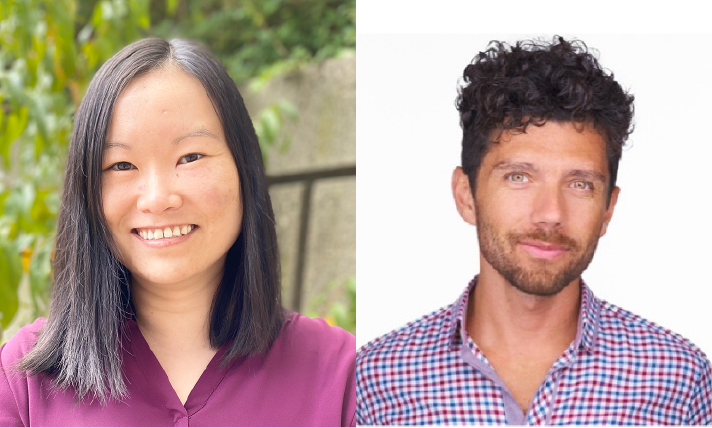 Headshot of Susan Shao and Ed Chouchani