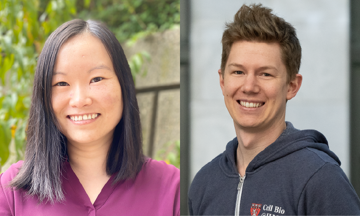 Headshots of Susan Shao and Lucas Farnung