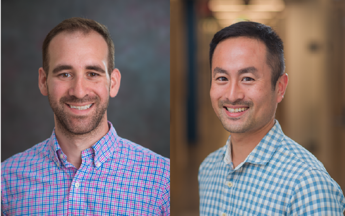 Headshot of Michael Schappe and Marito Hayashi