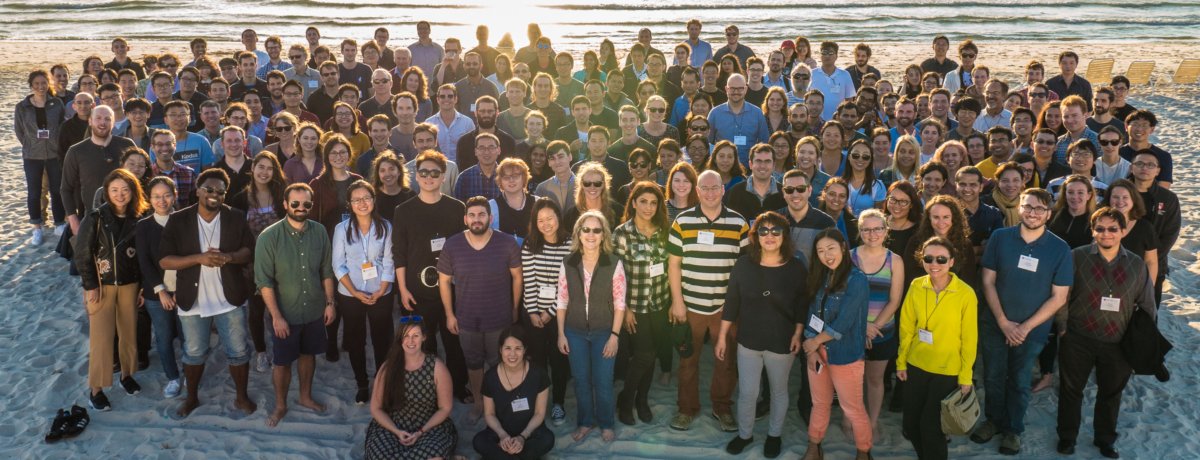 Group photo of attendees at the 2018 Cell Bio Retreat on Cape Cod